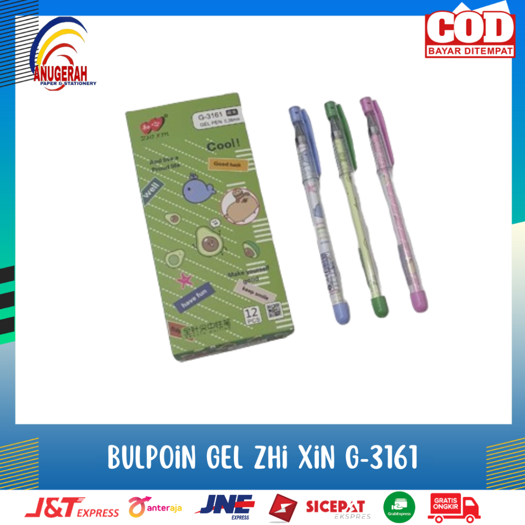 

BOLPOIN GEL PEN ZHI XIN G-3161 (LSN)