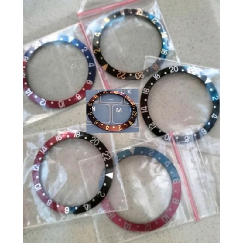 Ring Bazel Jam Rolex Submarin dan GMT Asli Original