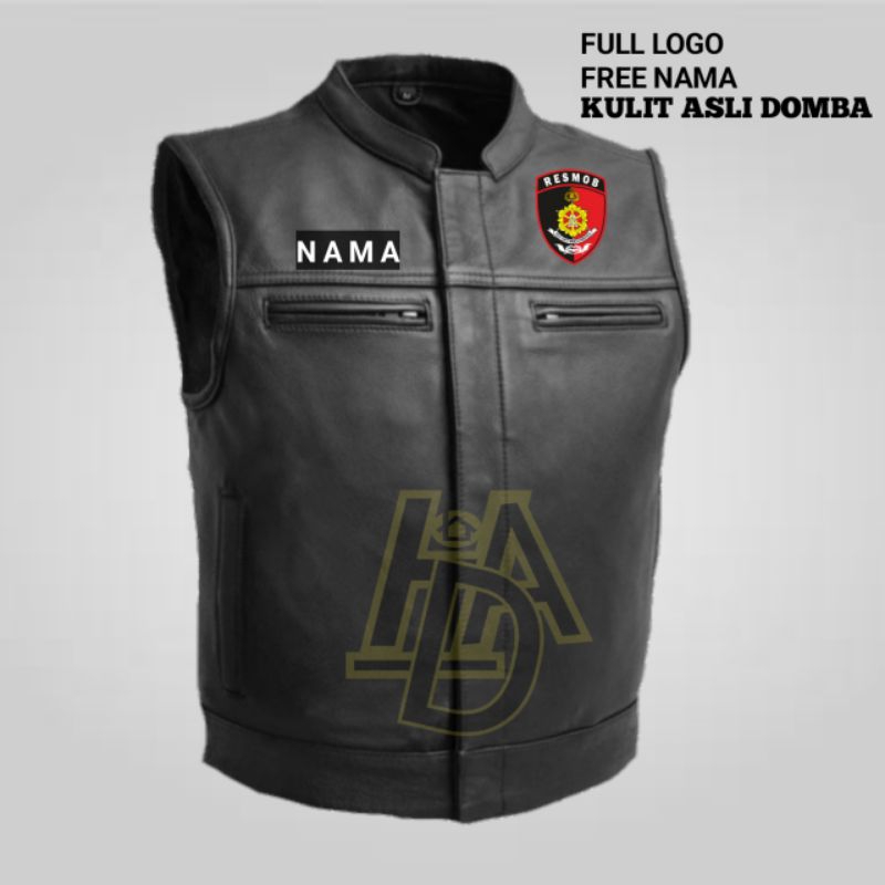 rompi resmob rompi kulit asli resmob polri
