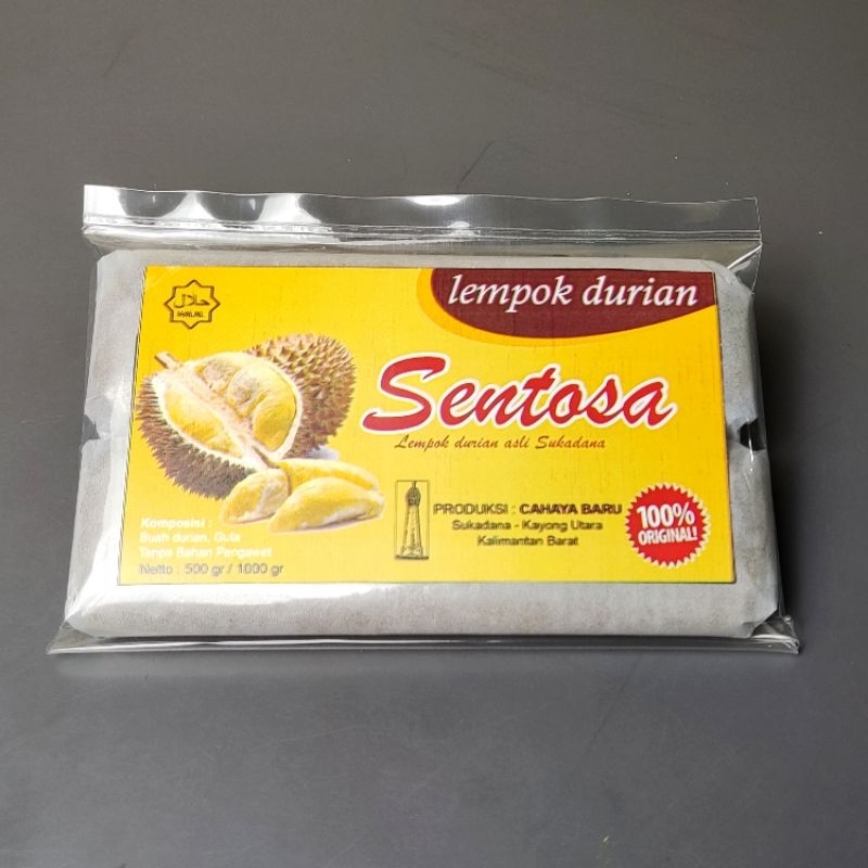 

Lempok Durian Sentosa 200 gram Asli Pontianak-Sukadana