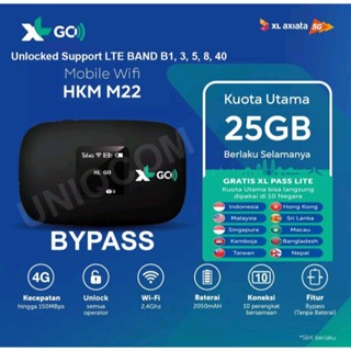 Modem Wifi 4G XL Go Mifi Orbit N1 N22 HKM C10 M21 M22 XL GO IZI 25GB Unlocked