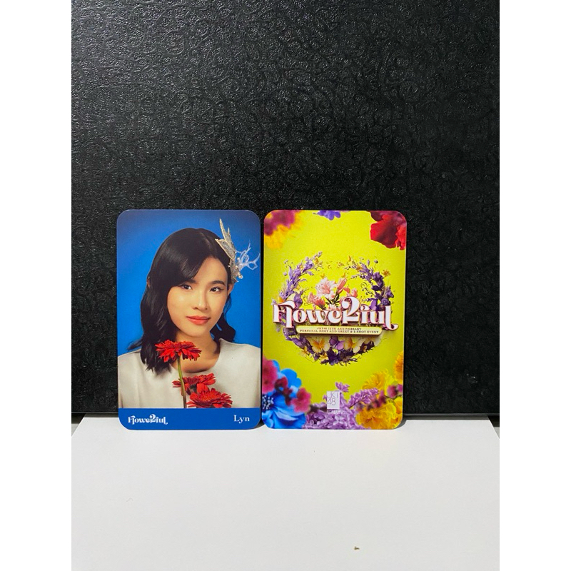 photocard jkt48 flowerfull LYN || OFC || ORI