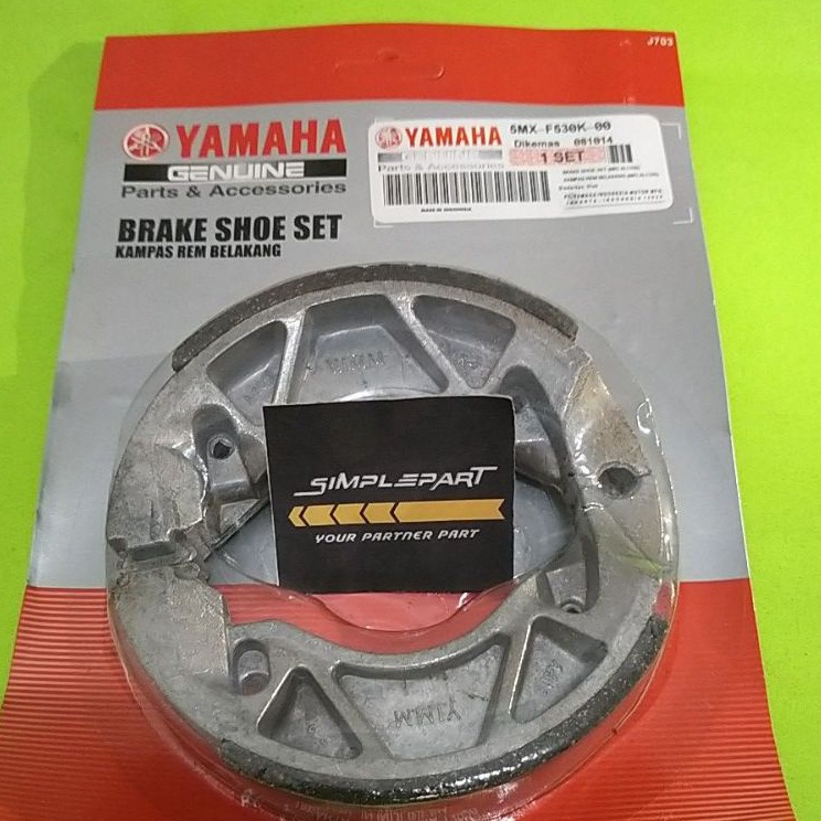 Kampas rem belakang mio mio smile sporty jupiter z mx kampas rem belakang mio soul karbu  Terlaku