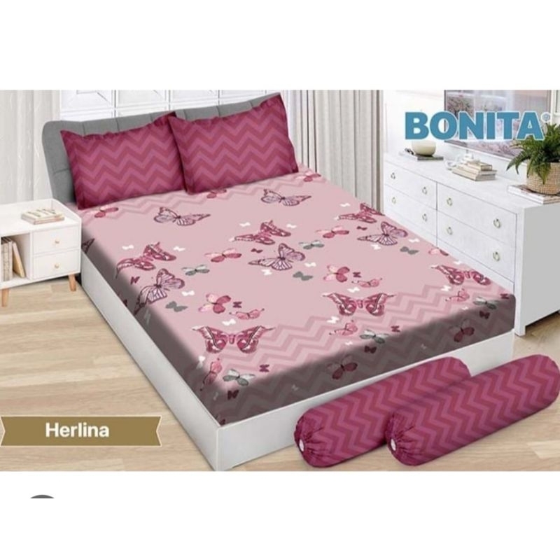 Sprei Bonita 3D uk 160x200 motif herlina