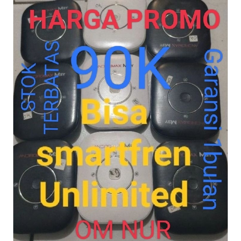 MODEM WIFI 4G ANDROMAX M3Y SUPPORT SMARTFREN UNLIMITED