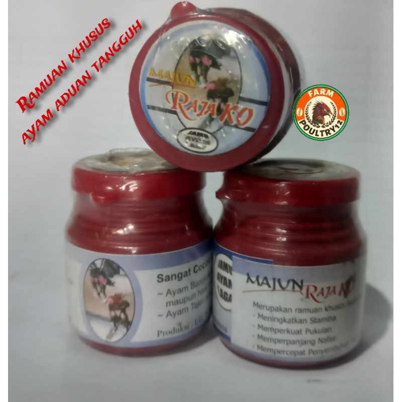 RAJA KO Jamu Ayam Majun Raja KO Kamlang Ayam Raja KO Ampuh meningkatkan stamina dan tenaga cocok unt