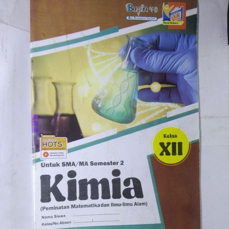 LKS SMA KIMIA KELAS 12 SEMESTER 2 K13
