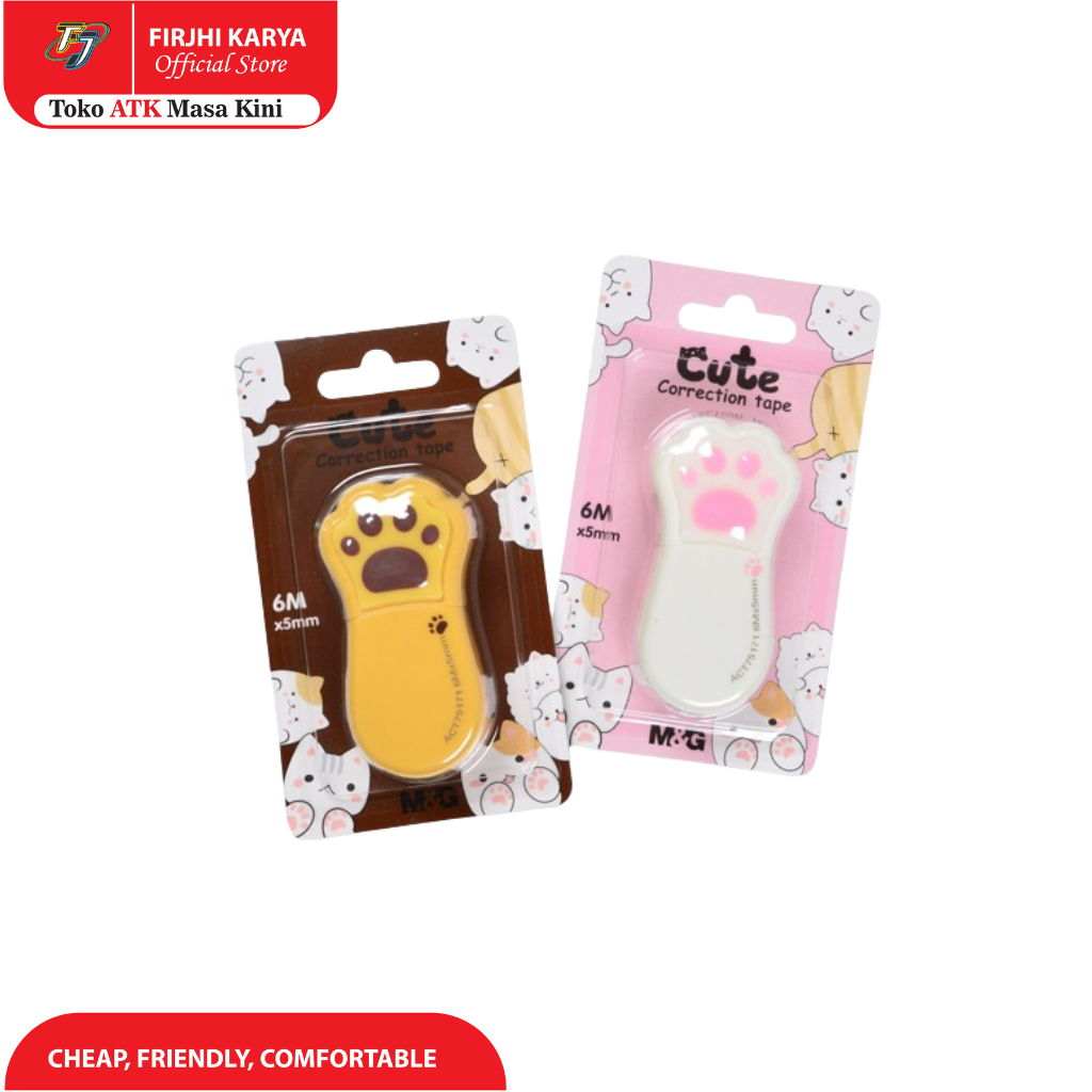 

Cute Cat's Paw Correction Tape 6Mx5mm - M&G