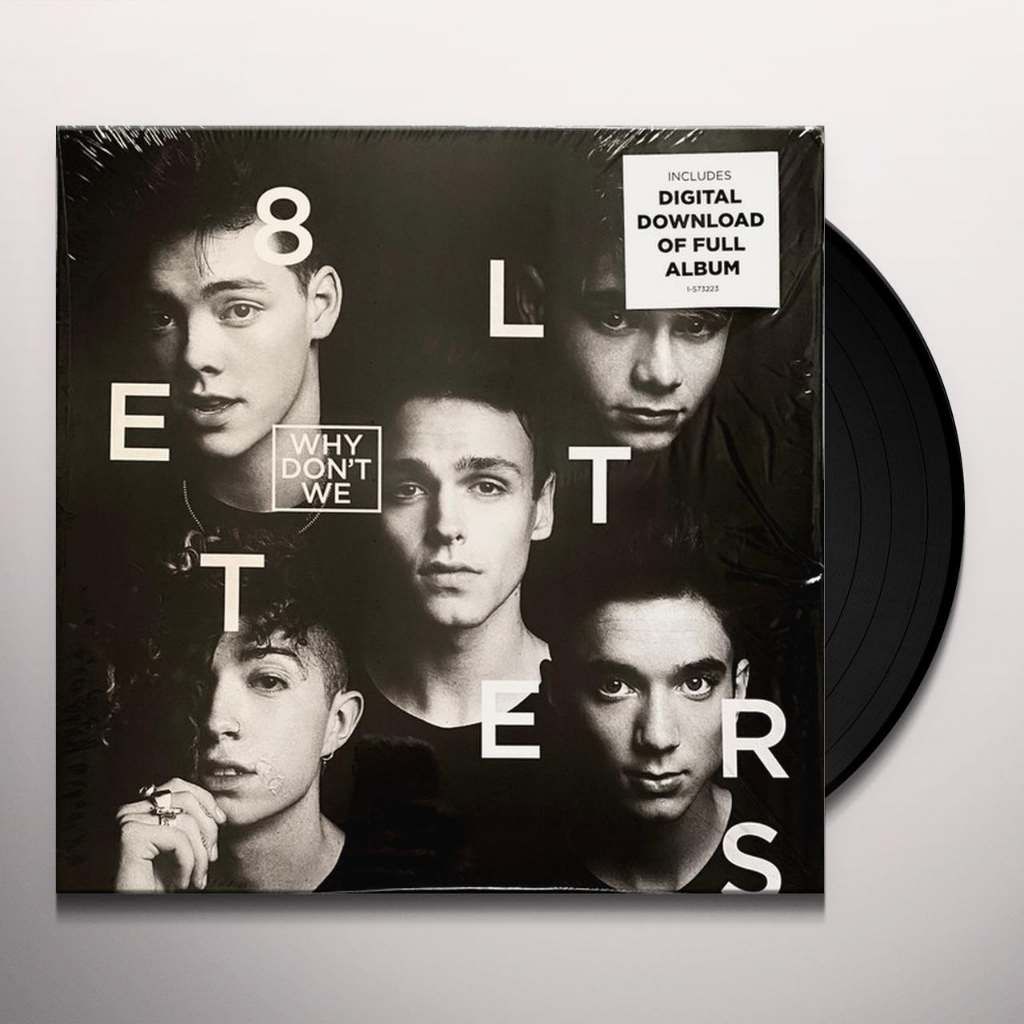 WDW ALBUM 8 LETTERS CD VINYL WHY DON'T WE 8 LETTERS VINYL CD