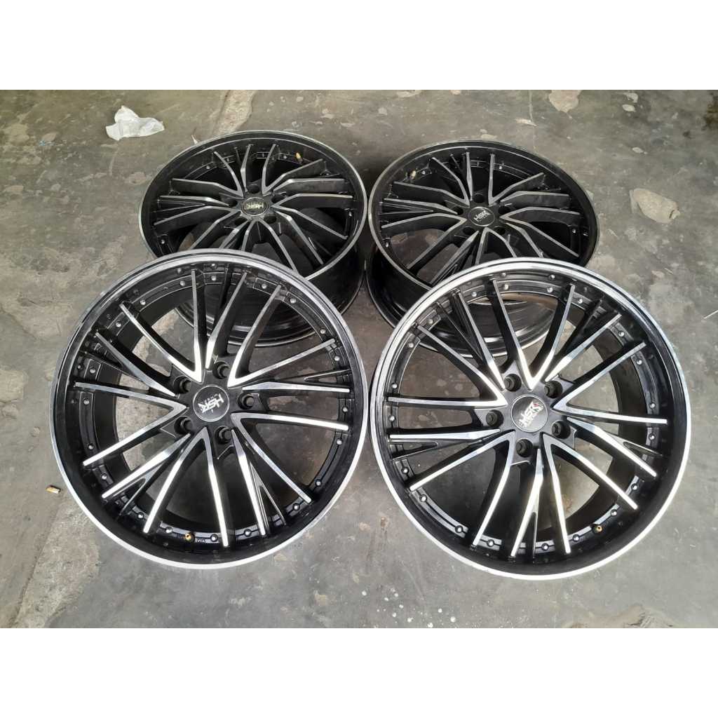 Velg Bekas Pakai HSR Pasi Ring 19 Baud 5x114.3 Innova Rush Alphard Harrier