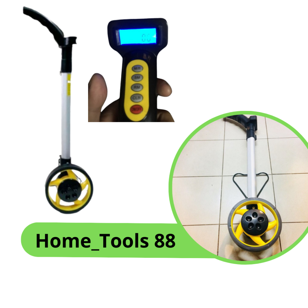Meteran Jalan Digital Walking Measure Digital Meteran Dorong Digital