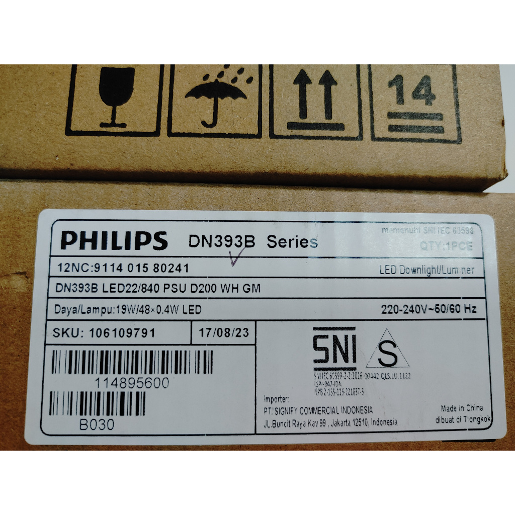 PHILIPS LAMPU Downlight DN393B LED22/ 830 840 D200