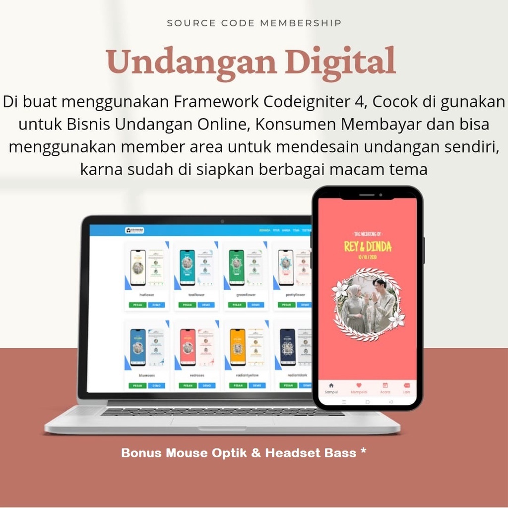 SOURCE CODE UNDANGAN PENIKAHAN DIGITAL