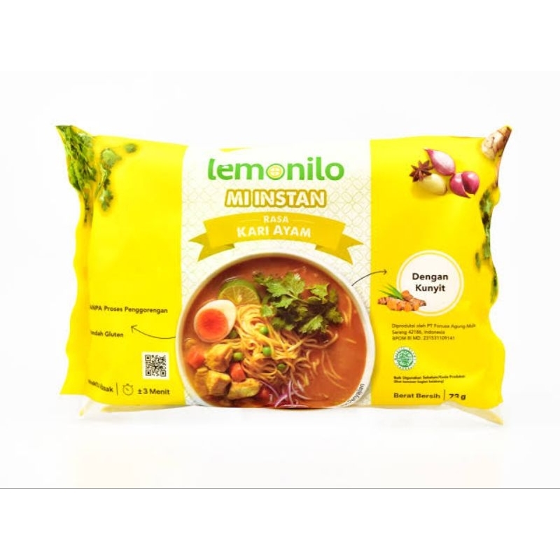 

Mi Lemonilo Kari Ayam 73gr