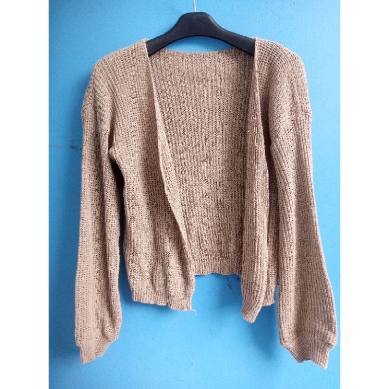 cardigan rajut bangkok - outer wanita rajut