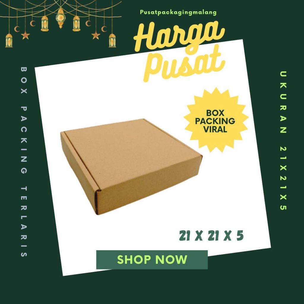 

Kardus 21x21x5 LS Box Dus Packing Kotak Kemasan Karton Pizza Souvenir Hampers Sparepart Minyak Wangi Kosmetik