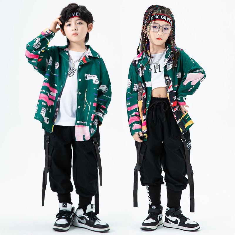 [JEWELS KIDS] AEERA HIP HOP DANCE/ SETELAN BAJU DANCE ANAK TANGGUNG IMPORT/ SETELAN CELANA CARGO DAN