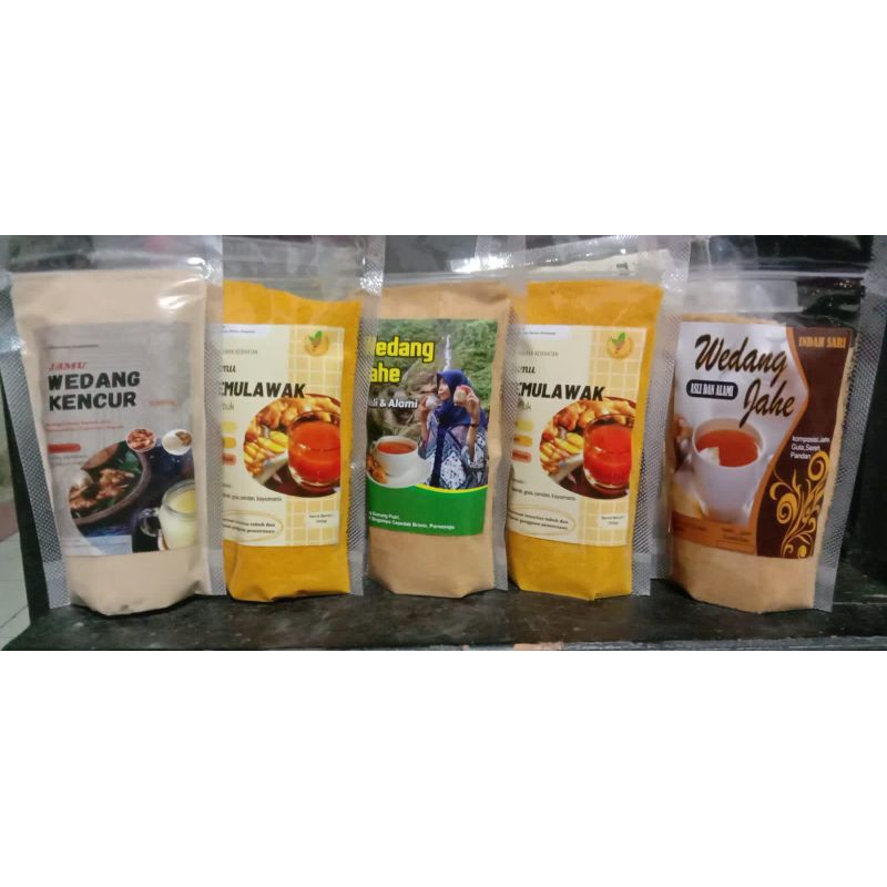 

Serbuk Instan Wedang Jahe Asli Produk Sendiri Bersertifikat Halal