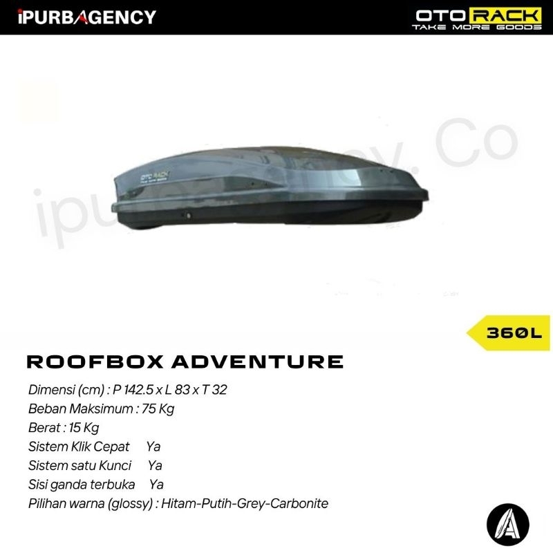 Roof box Otorack Adventure