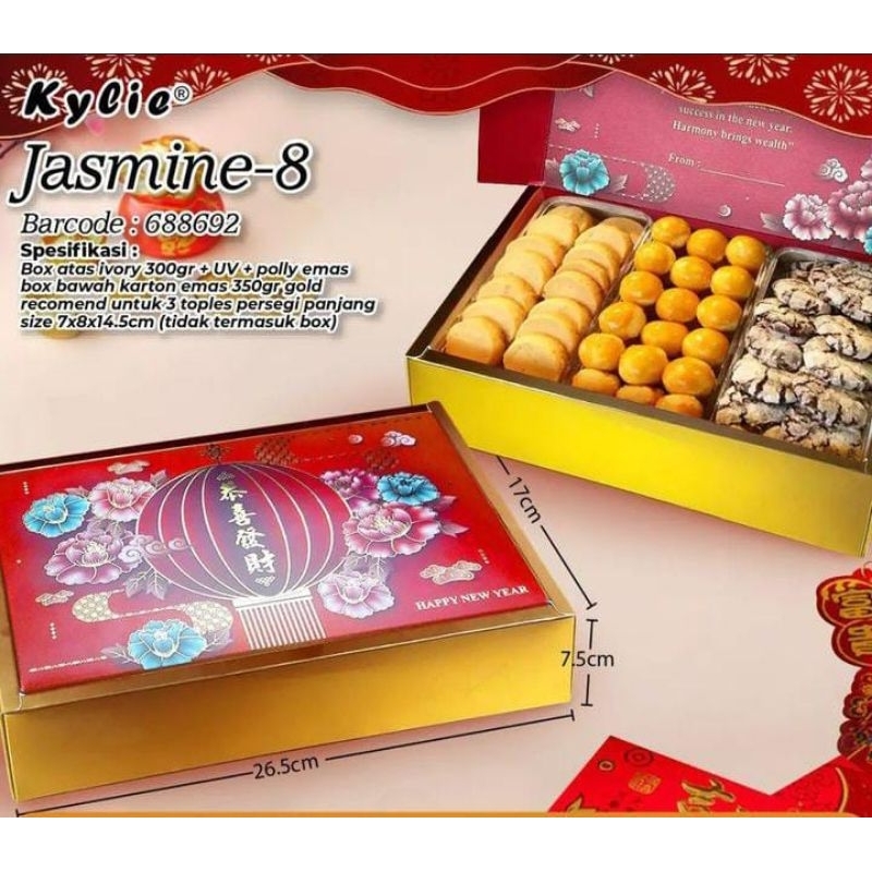 

(5PC)KOTAK/BOX IMLEK JASMINE 8