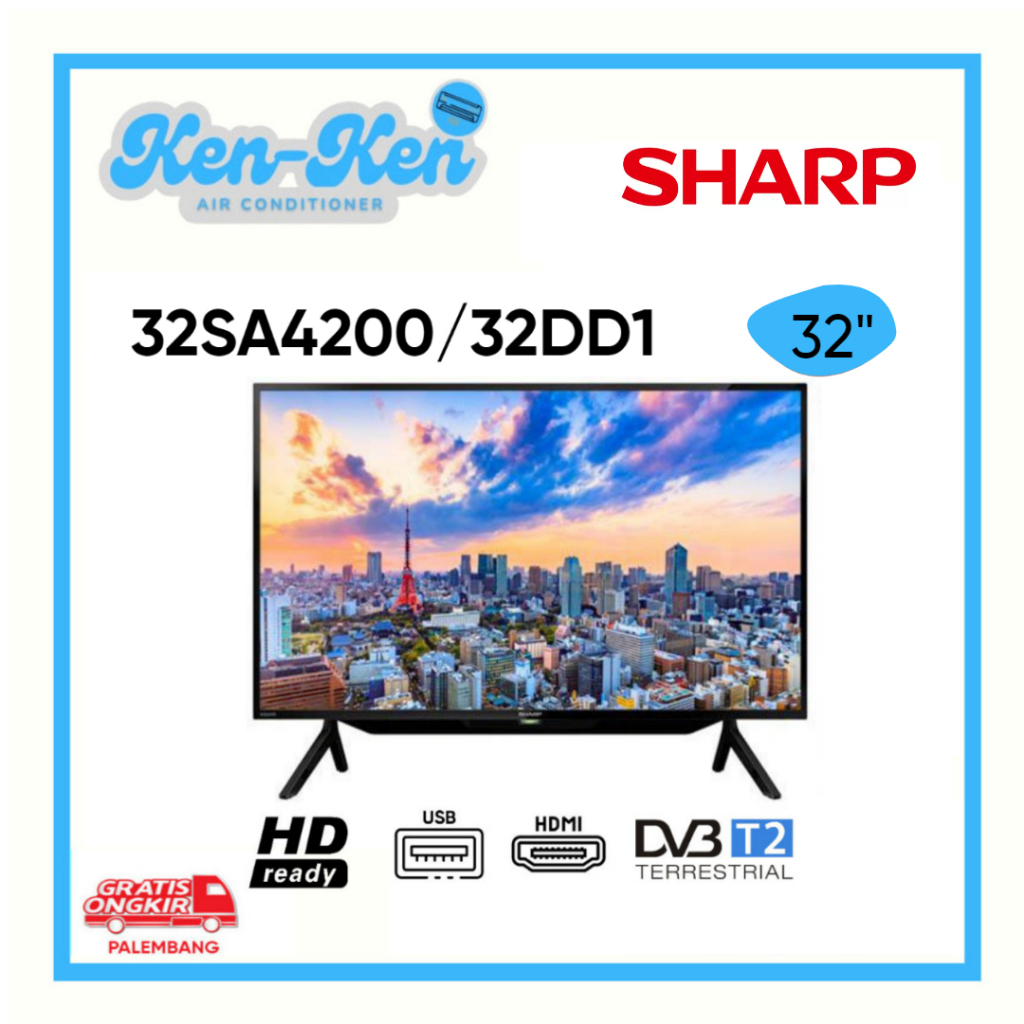 TV LED Digital SHARP 32SA4200/32DD1 LED Sharp 32 Inch Digital TV