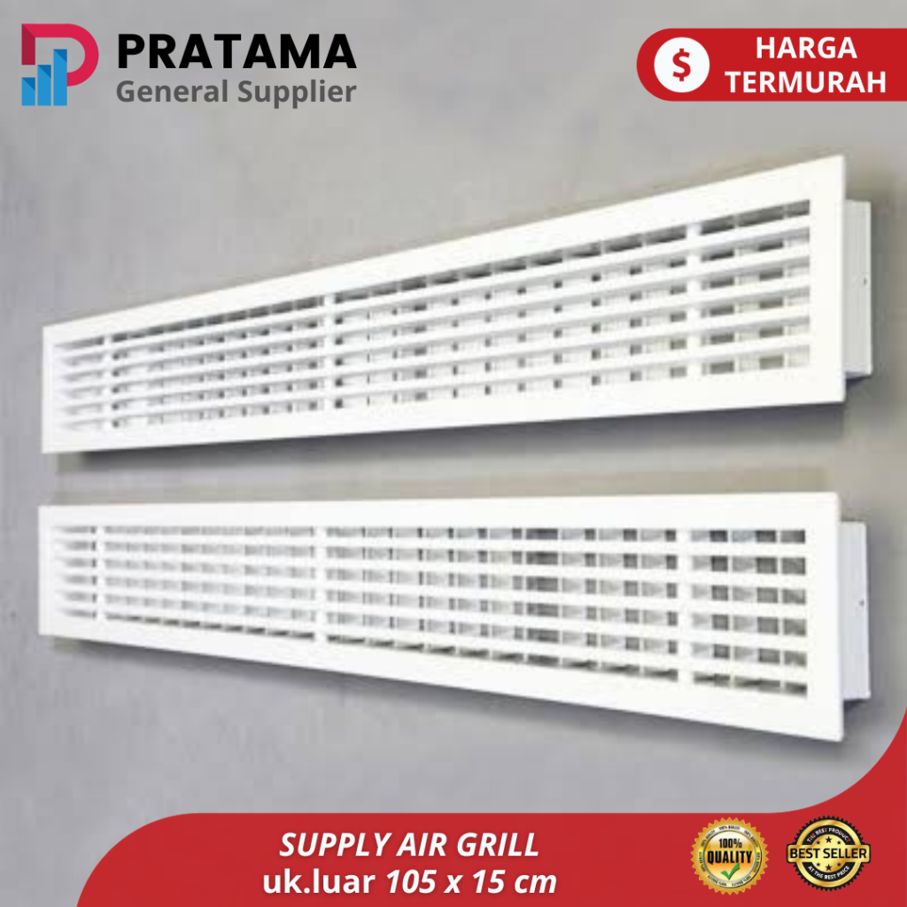 exhaust vent grill - Supply Air Grille 15x115 cm | surabaya