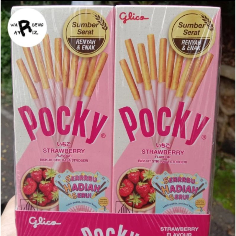 

POCKY MINI STRAWBERRY 22 GRAM ISI 10 BOX