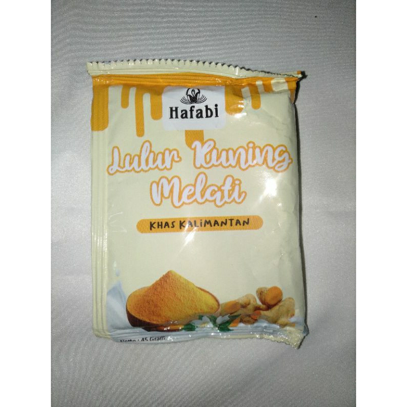 Lulur Kuning Melati Hafabi Anti Jerawat