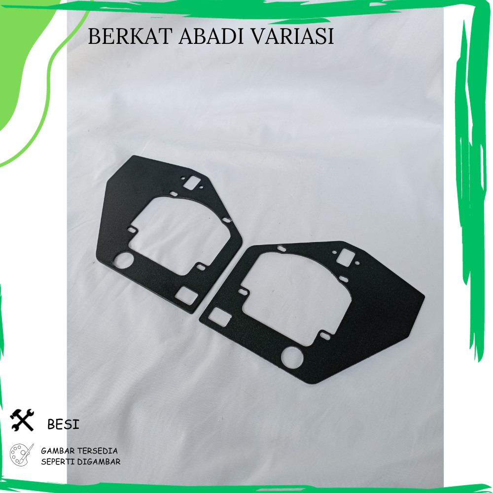 BRACKET LAMPU BILED PROJIE AES KENZO VINYX CR7 TURBO SE 2.5 INCH ZX25R ZX 25 R NINJA 250 FI NEW ATAU