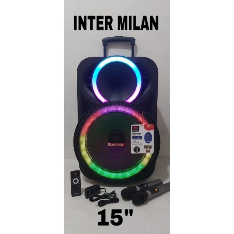 ASATRON SPEAKER PORTABLE ASATRON 15 INCH ASATRON INTER MILAN  /ASATRON INTERMILAN/ BAYERN ASATRON SP
