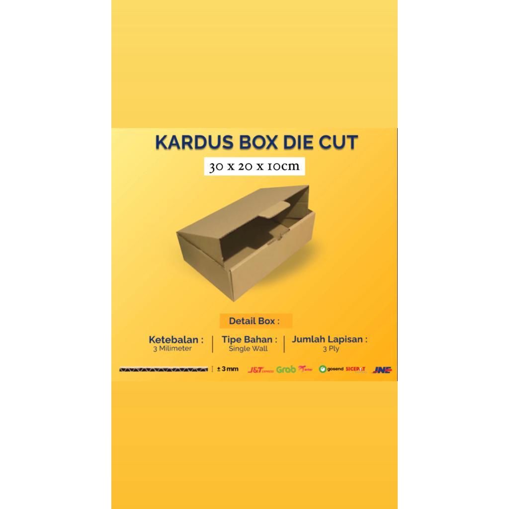 

Karton Box Die Cut 30x20x10 cm