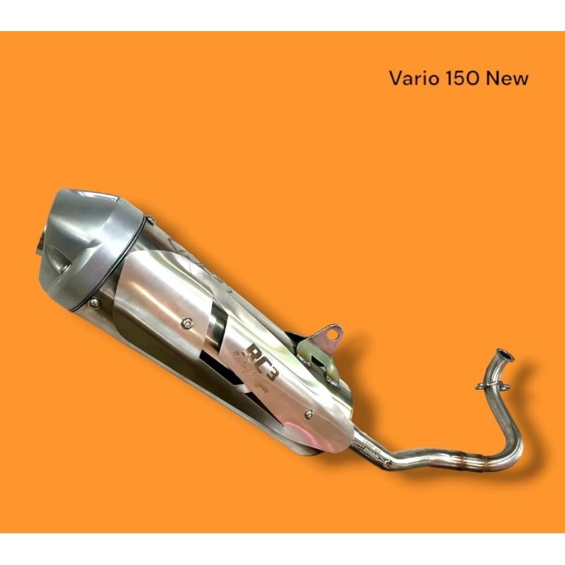 knalpot RC3 standard bobok type pro ss gen 2 Vario 150 new