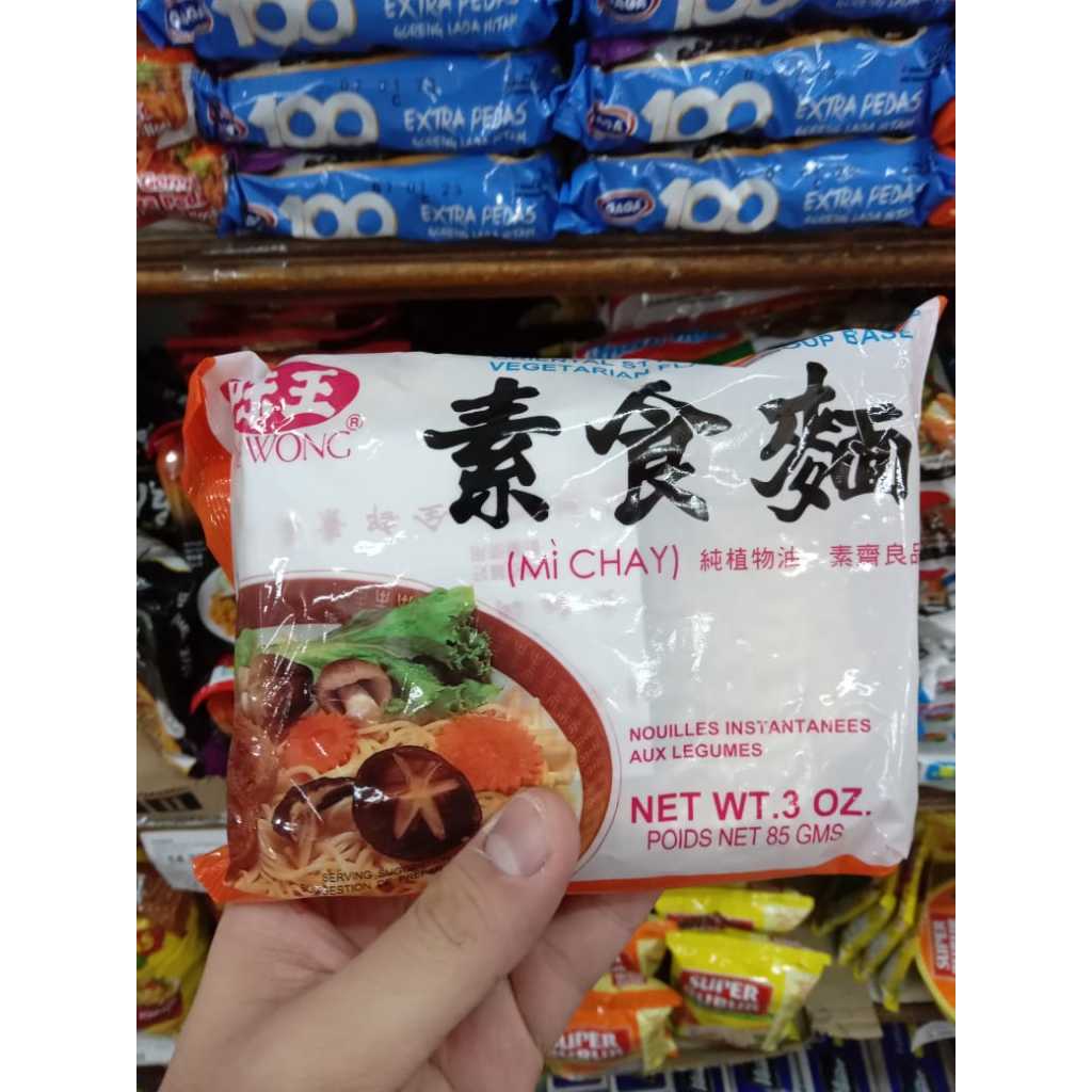 

MIE VEGETARIAN VE WONG TAIWAN [MI CHAY] 85g