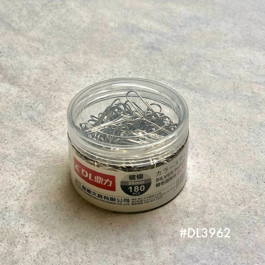 

Paper Clip Warna Impor Paper Klip Berbagai Warna Penjepit Kertas Ukuran 28 MM - 33 MM - Satu Set