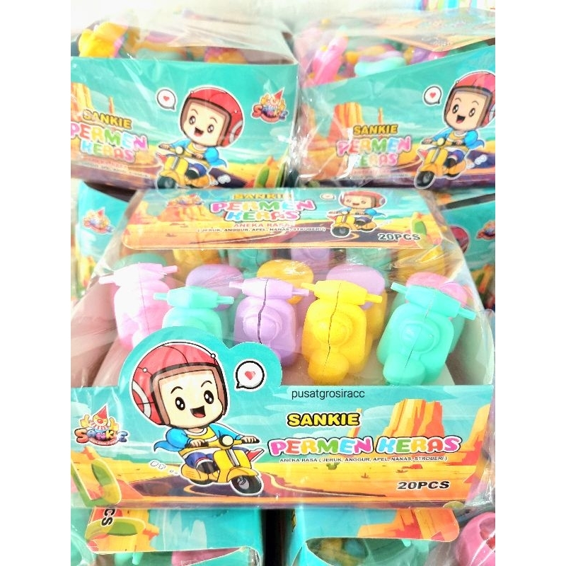 permen motor skuter isi 20pcs sankie