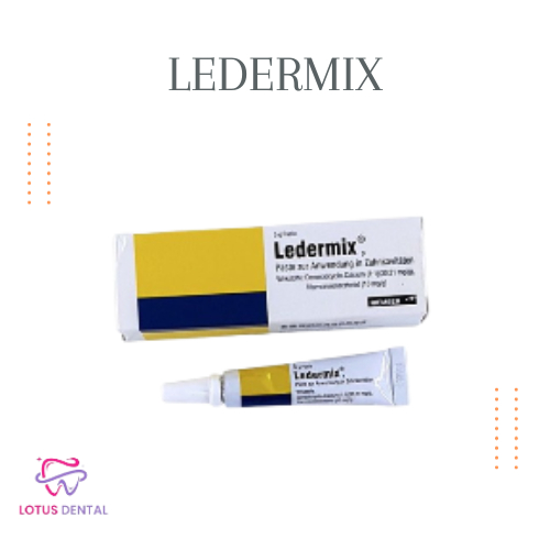 Ledermix pasta pengisi saluran akar gigi dental