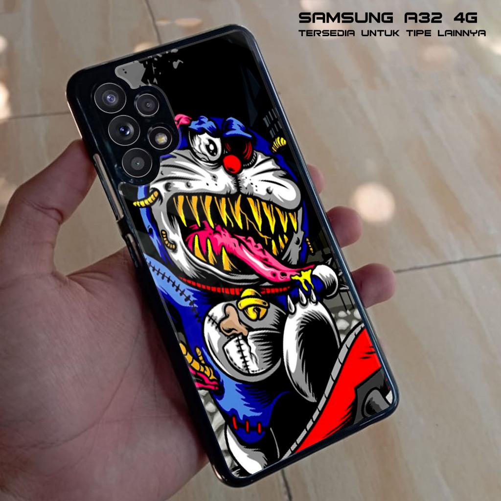 Case Samsung A32 4G - Casing Hp Samsung A32 4G ( MASK ) Silikon Hp Samsung A32 - Kondom Hp - Kesing 