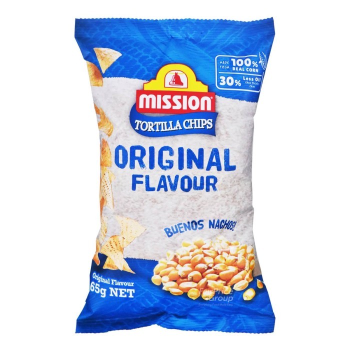 

MISSION TORTILLA CHIPS TRIANGLE ORIGINAL 65GR