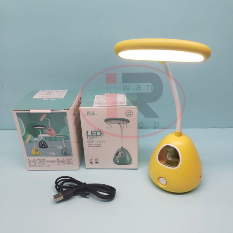 Lampu Belajar LED Tanpa Kabel / Lampu Belajar Led Rechargeable