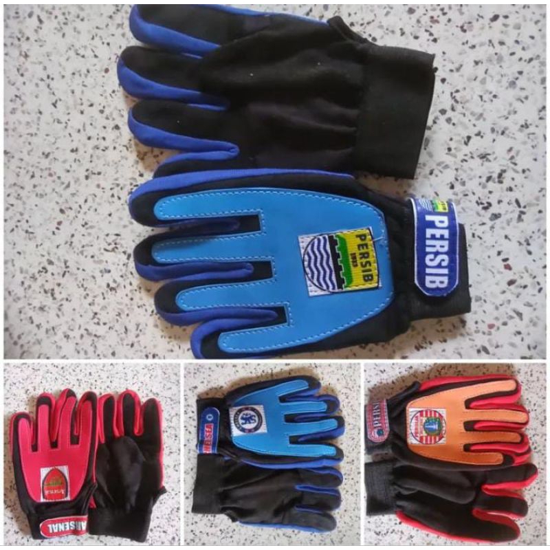sarung tangan kiper anak, sarung tangan kiper persib, sarung tangan kiper persija/sarung tangan kipe