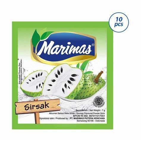 

Marimas sirsak 10 sachet