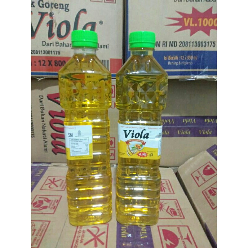 Minyak goreng viola botol VL900 1 dus