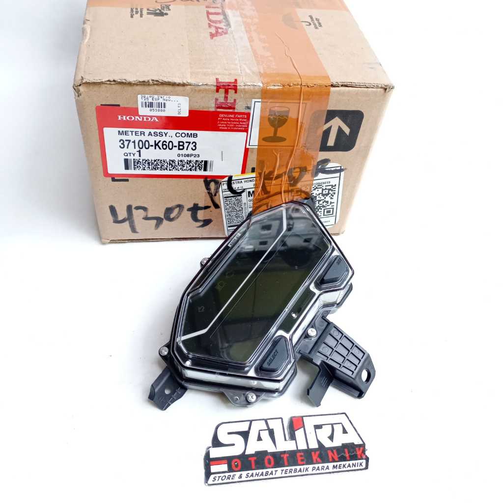 Speedometer Spidometer Spido Spedo Motor Honda Vario 125 ESP New Original Asli AHM 37100-K60-B73