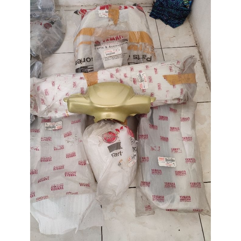 Body fullset halus nouvo lele warna gold indo