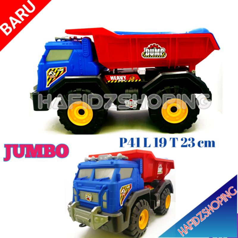 TRUCK DUMP PASIR SUPER JUMBO MAINAN TRUK BESAR