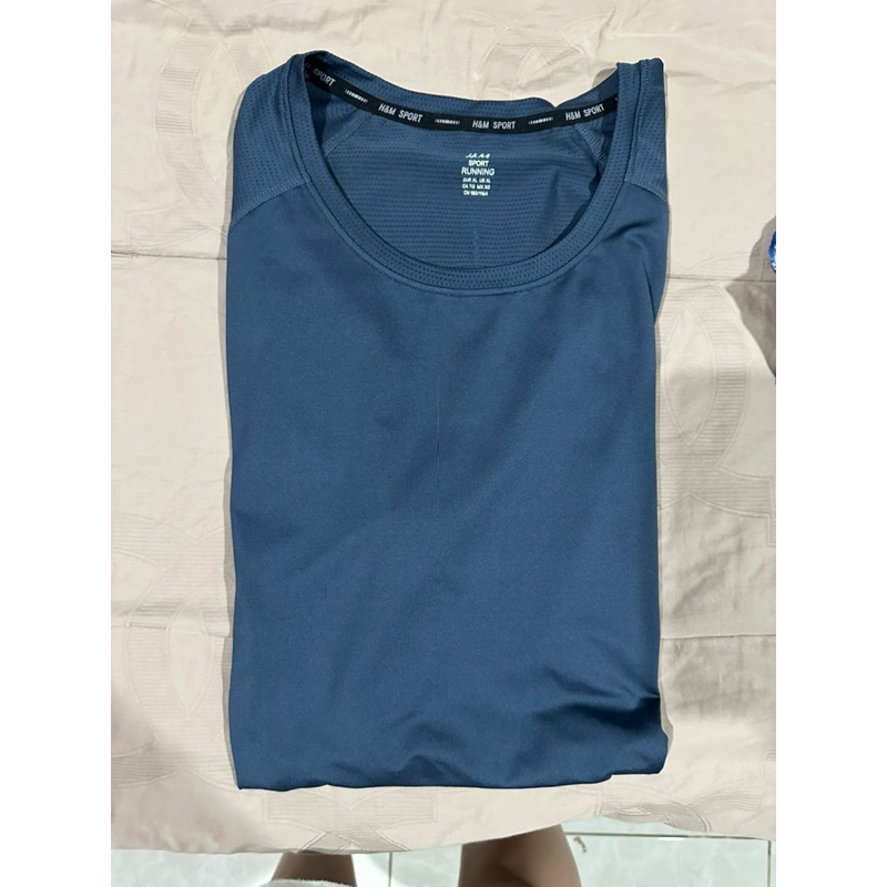 hnm kaos olahraga pria original