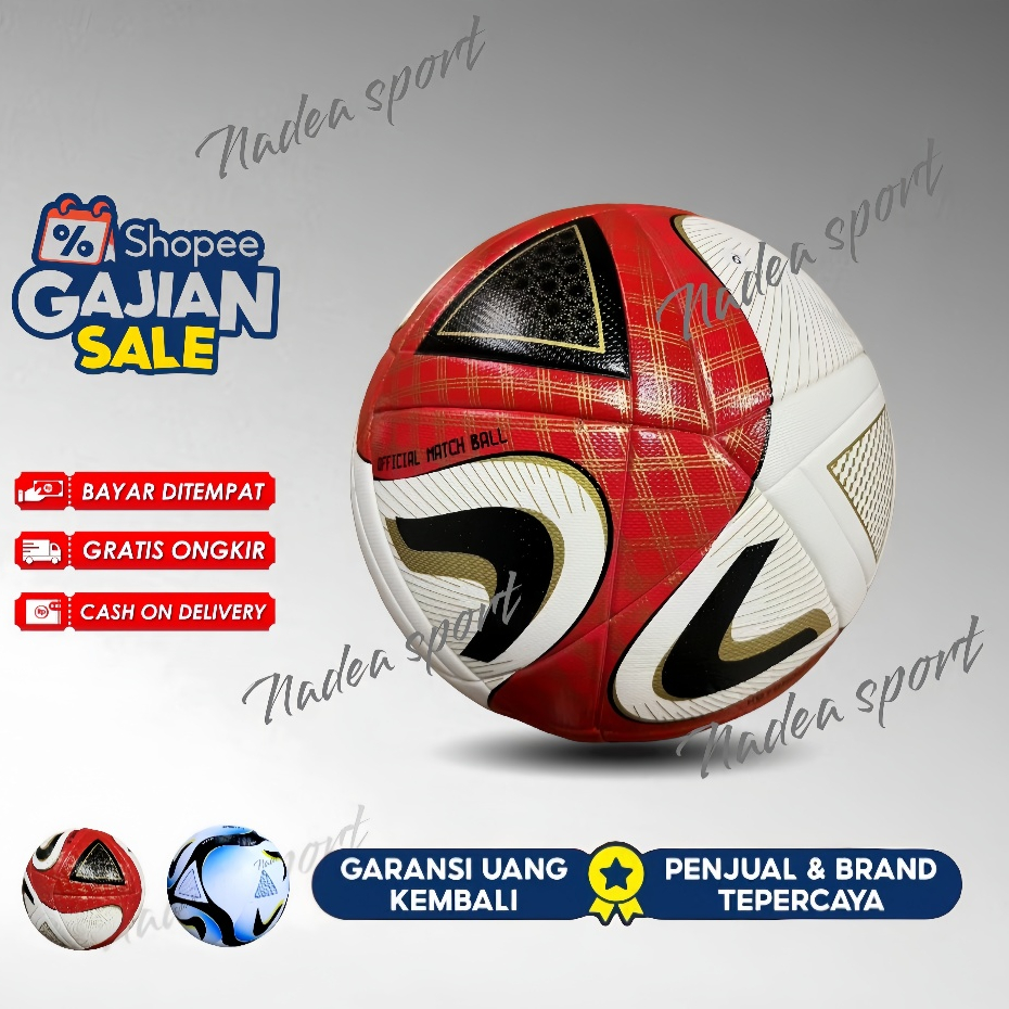 Bola sepak original adidas import bola size 5 ori premium