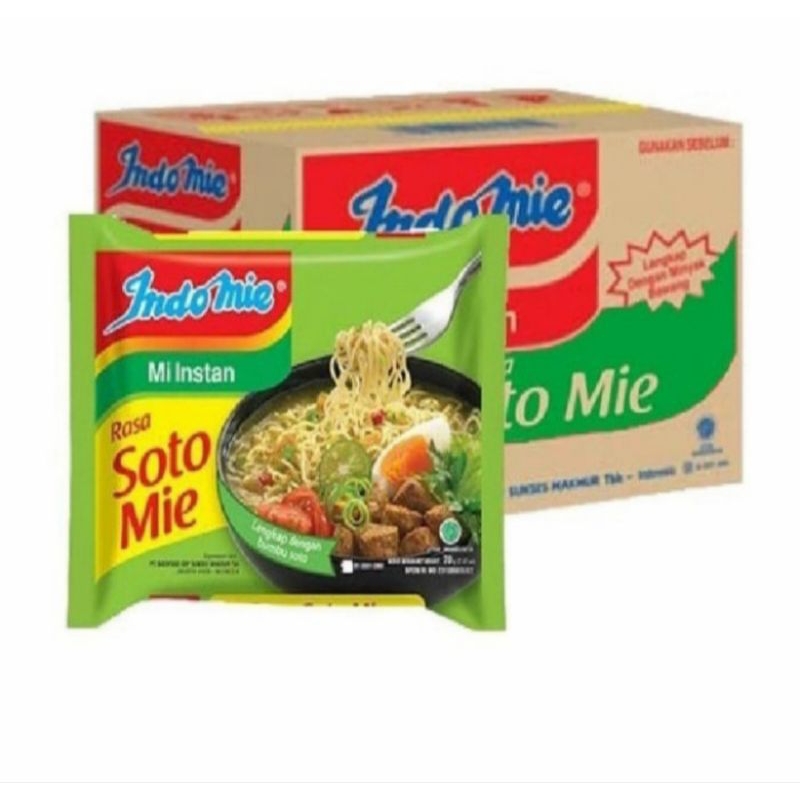 

indomie soto 1 dus isi 40pcs