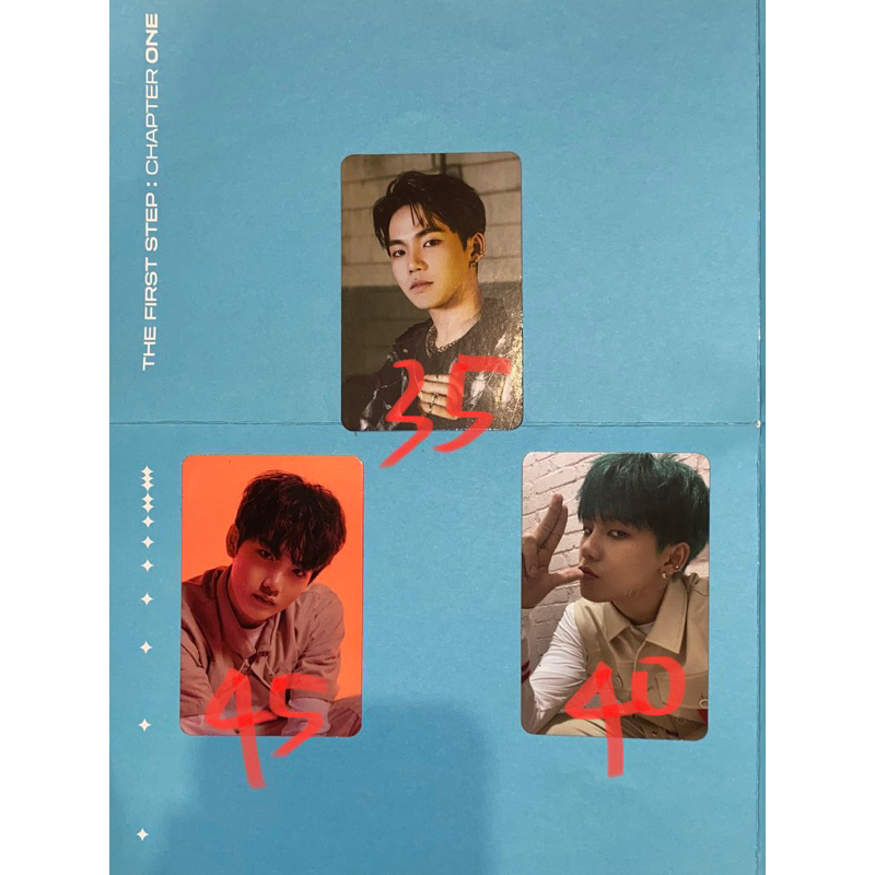 PHOTOCARD HYUNSUK JUNKYU TREASURE CHAPTER 1 BLACK VER.
