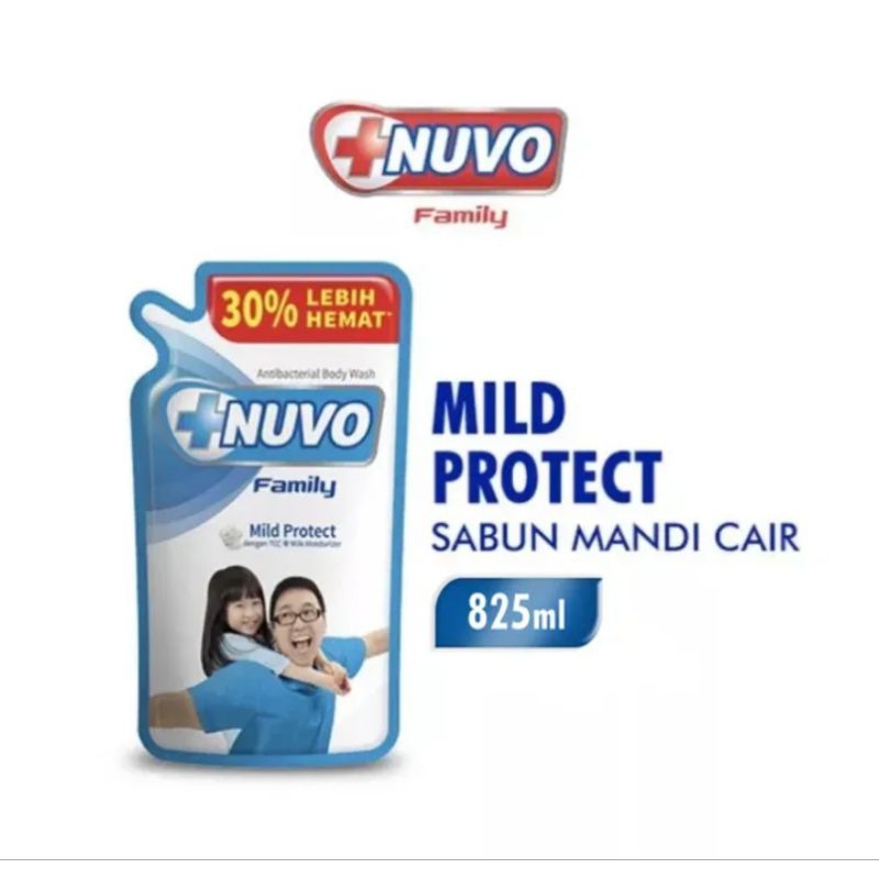 READY SABUN Cair Body Wash Nuvo Biru & Merah / Giv Ungu & Putih  / lux Pink & Ungu 825 ml _ ORIGINAL